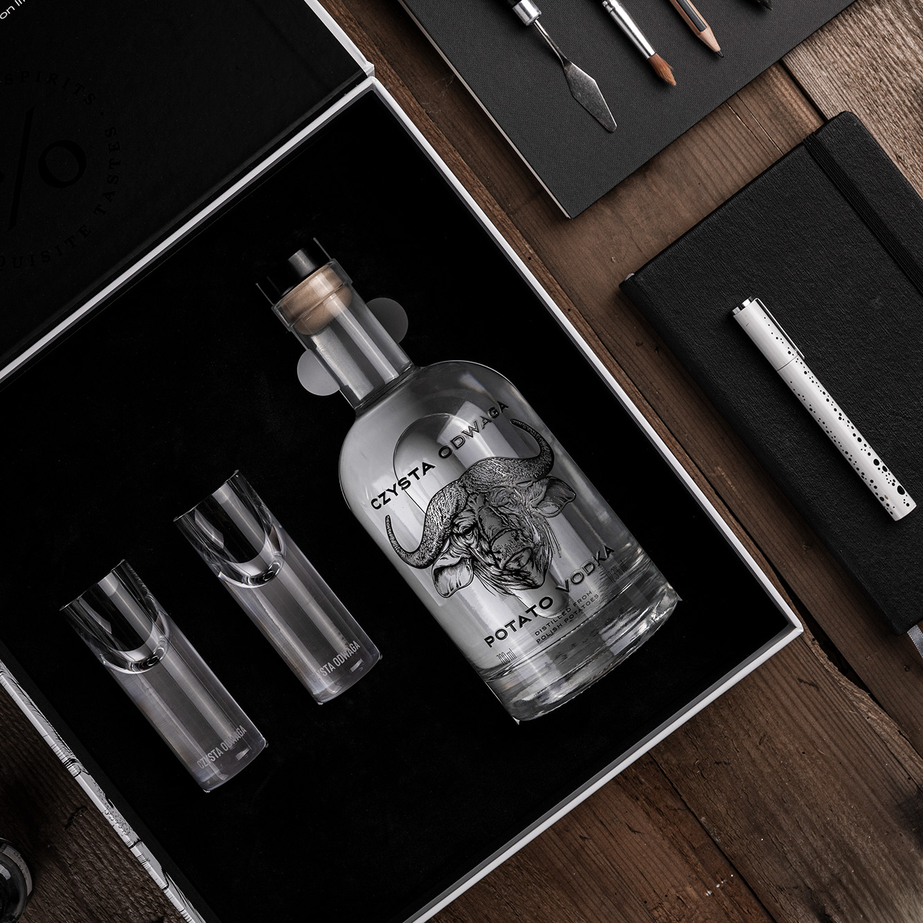Zestawy prezentowe Czysta Odwaga – alkohol i lifestyle w jednym