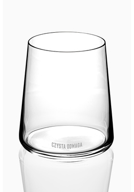 Zestaw 2 szklanek do wody Czysta Odwaga 380 ml