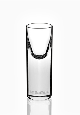 Zestaw 2 kieliszków do wódki Czysta Odwaga 30 ml