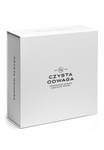 Zestaw Prezentowy Czysta Odwaga Whiskey Safari Edition - Single Cask i 2 szklanki do whiskey Krosno