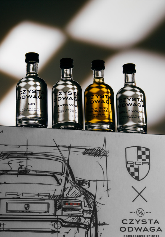 Kolekcja limitowana Czysta Odwaga × RCR CARS - zestaw sampli 4×50 ml