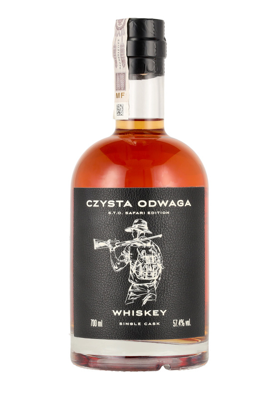 Czysta Odwaga Whiskey Safari Edition Single Cask 700 ml