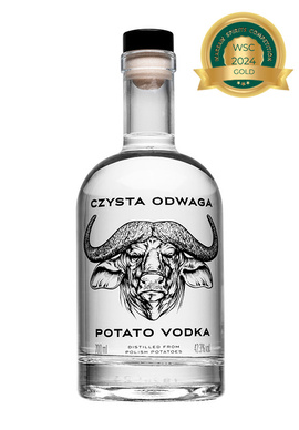 Czysta Odwaga Wódka Ziemniaczana 700 ml