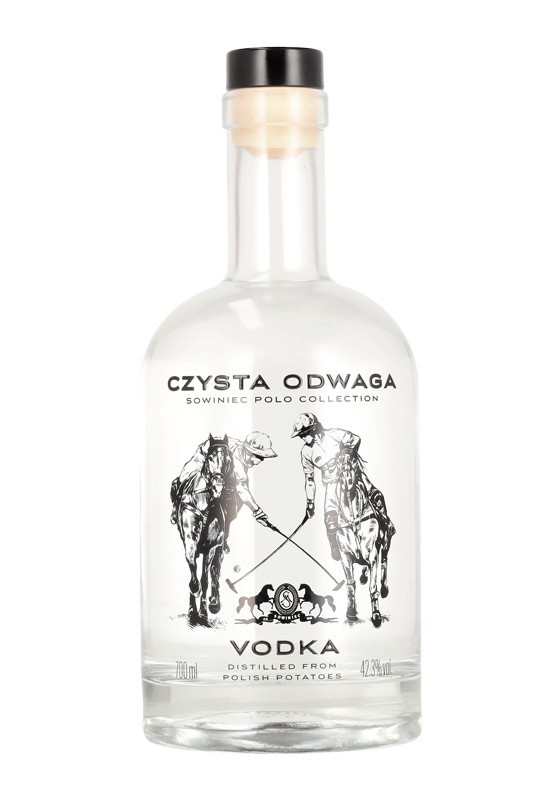 Czysta Odwaga Wódka Ziemniaczana 700 ml edycja limitowana Sowiniec Polo Collection