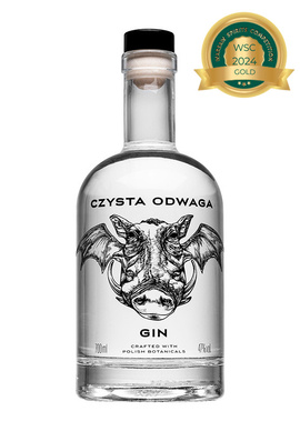 Czysta Odwaga Gin z polskimi botanikami 700 ml