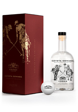 Czysta Odwaga Wódka Ziemniaczana 700 ml edycja limitowana Sowiniec Polo Collection