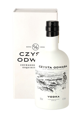Czysta Odwaga wódka chrzan-jabłko - S.T.O. Traveler's Collection 700 ml