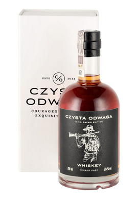 Czysta Odwaga Whiskey Safari Edition Single Cask 700 ml